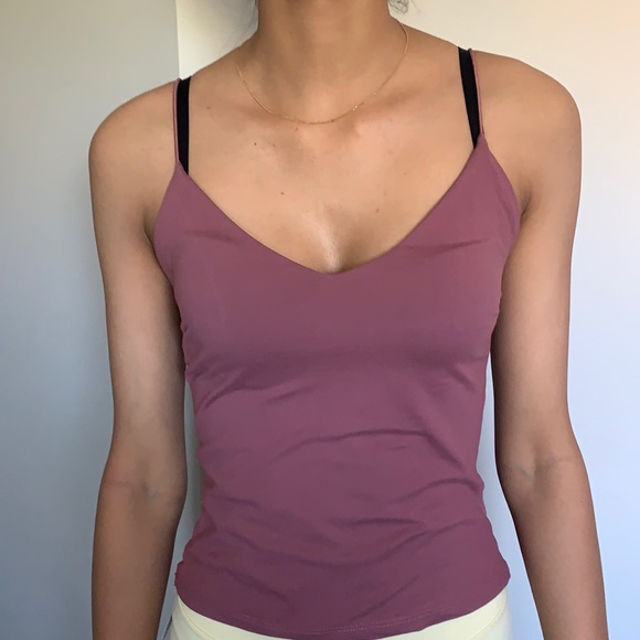 Deep V purple tank - Picture 1 of 2